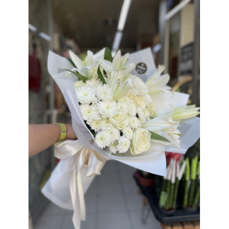 Vip beyaz mevsim  buket1-126